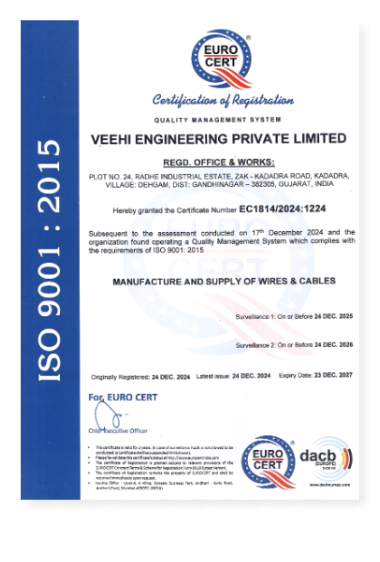 Vita Cable certificate 1